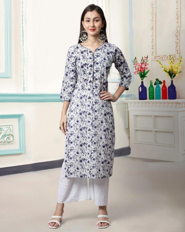 Trendy Printed 102 Casual Wear Jaipuri Kurti Collection